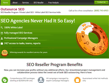 Tablet Screenshot of outsourceseo.com